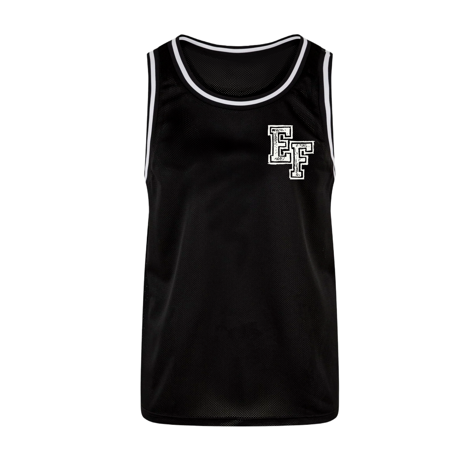 ErnstFall - Logo, Basketball Tank-Top schwarz
