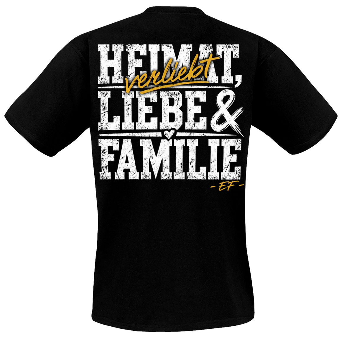 ErnstFall - Heimatverliebt, T-Shirt schwarz