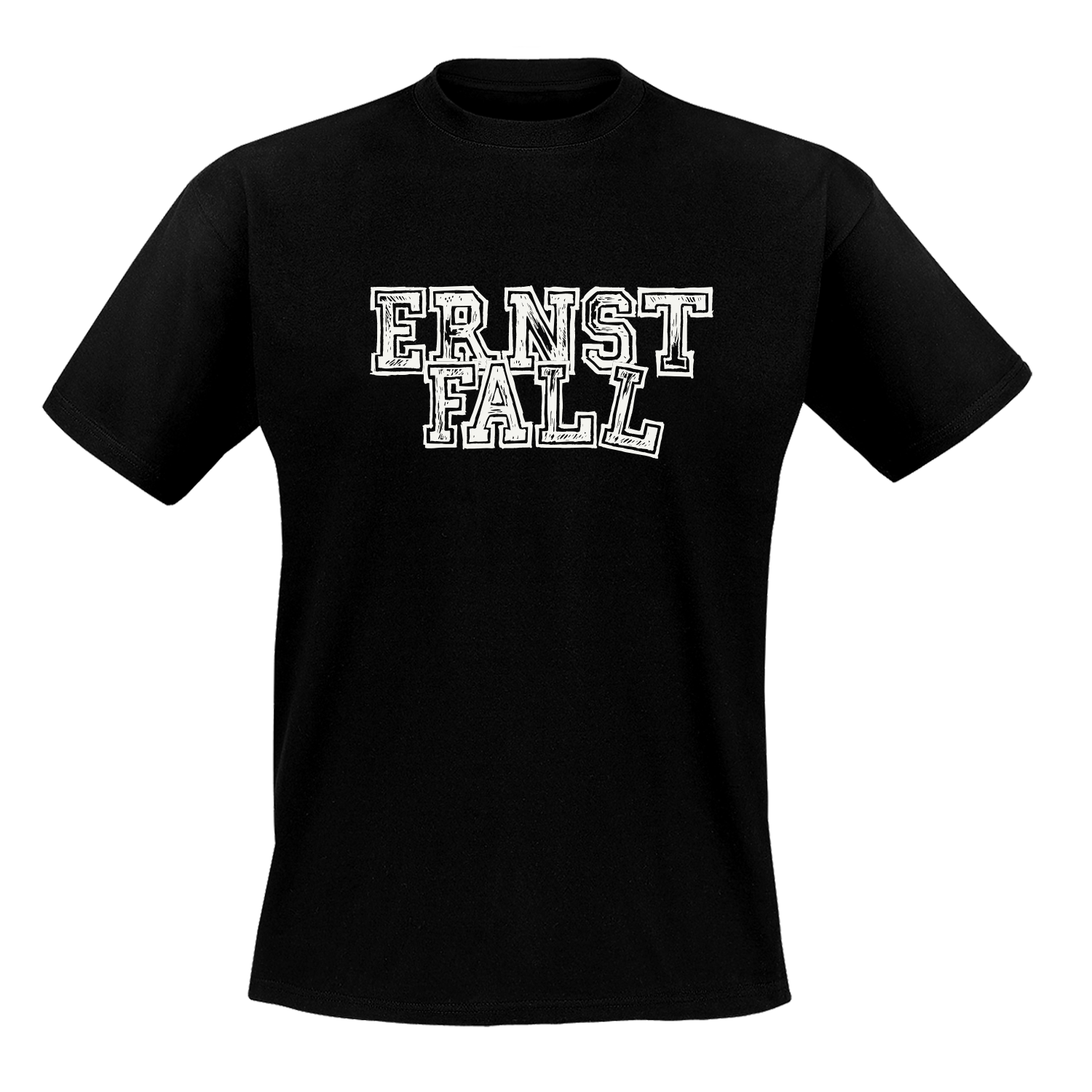 ErnstFall - Logo, T-Shirt schwarz