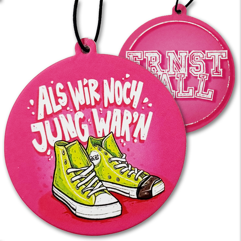 ErnstFall - Als wir noch jung war'n / Black Ice, Lufterfrischer / Duft-Aufhänger