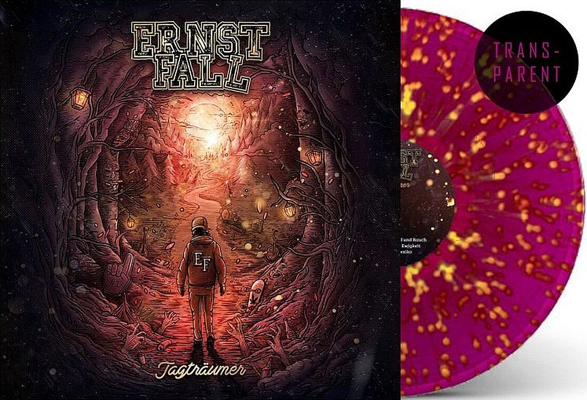 ErnstFall - Tagträumer, LP transparent violett w/yellow Splatter