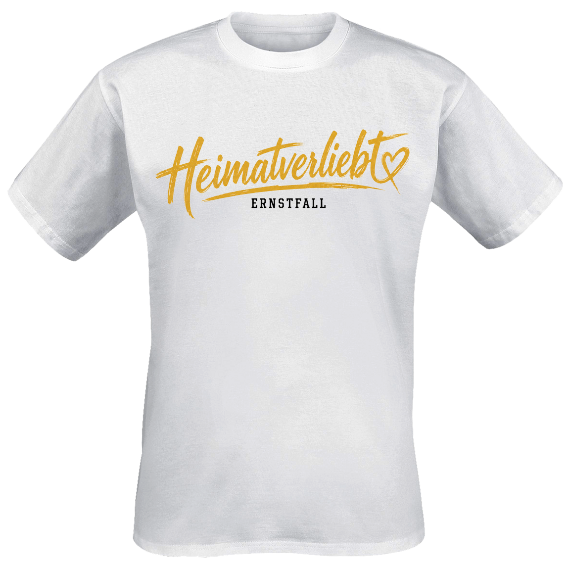 ErnstFall - Heimatverliebt, T-Shirt weiß