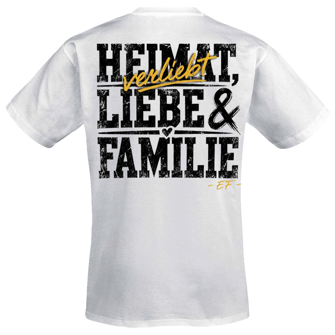 ErnstFall - Heimatverliebt, T-Shirt weiß