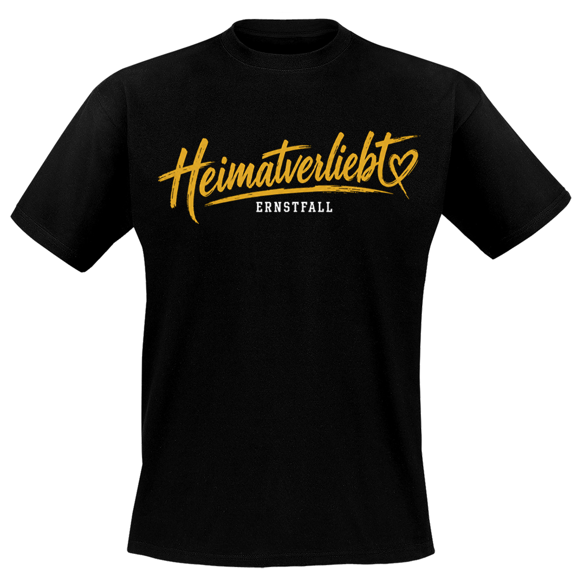 ErnstFall - Heimatverliebt, T-Shirt schwarz